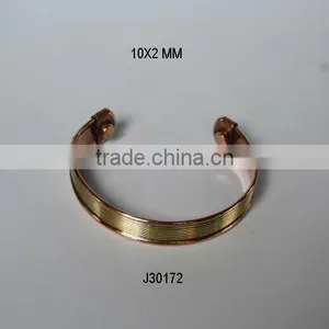 Magnetic Copper Bracelet With Bras Lines Wearing it Has Health Benefits thumbnail-1