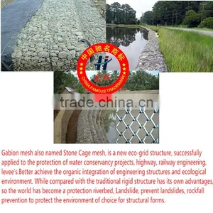 High Quality 5% Galvalume 100 x 120 (2.5) Gabion Box for Dam thumbnail-1