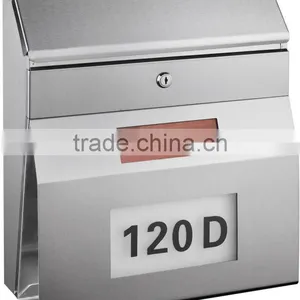 Wholesale Solar Stainless Steel Mailbox thumbnail-1