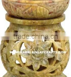 Soap Stone Incense Oil Burner thumbnail-1
