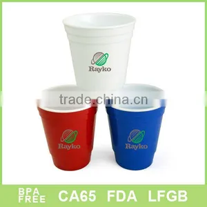 BPA Free Hot Selling 16OZ Red Party Cup thumbnail-1