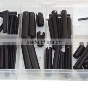 120PCS Roll Pin.Roll Pin Assortment Spring Split Pins Storage Case T0076 thumbnail-2