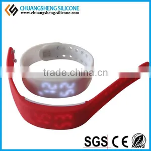 Outdoor Sports Accessory Silicone Bracelet Pedometer, Sleep Monitor thumbnail-3