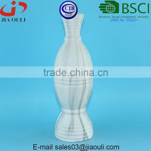 BSCI Audit Factory Marble Color Ceramic Vase for Home Decor thumbnail-4