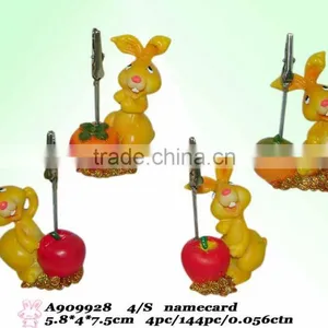 Resin Animal With Namecard Holder thumbnail-1