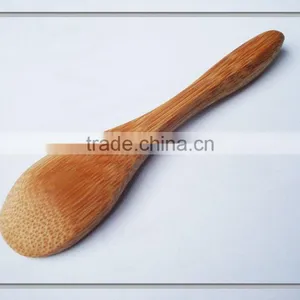 Cafes Coffee Mixing or Desert Scoop ,mini Bamboo Spoon Tea Spoons thumbnail-6