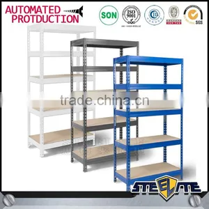 Cheap Price Light Duty Metal Storage Goods Steel Rack Shelf thumbnail-1