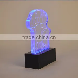 LED Rechargeable Acrylic Signage Display Holder thumbnail-6