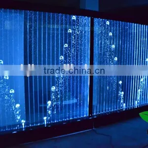 Acrylic Led Lighted Water Bubble Wall Room Divider Dubai Room Decoration thumbnail-1