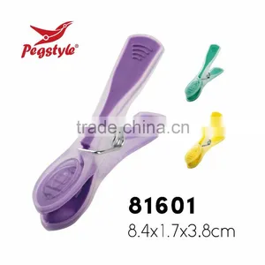 Custom Design Decorated Racks of PP+TPR Colorful Soft Grip Clothes Peg thumbnail-1