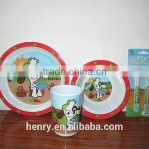 Melamine 5pcs Children Dinner Set thumbnail-4