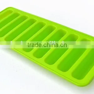 Safe Silicone Ice Cube Tray , Ice Cream Bar Molds thumbnail-2