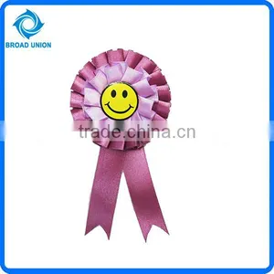 Metal Pin Badge Smiley Badge thumbnail-1
