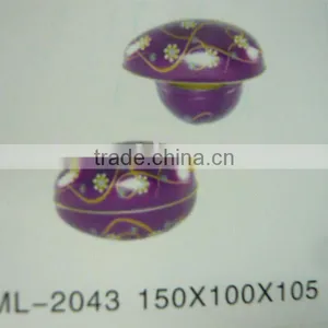 Easter Egg Shaped Tin Box thumbnail-1