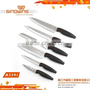 A3377 Deluxe Design High Quality Stainless Steel Kitchen Knife Set thumbnail-4