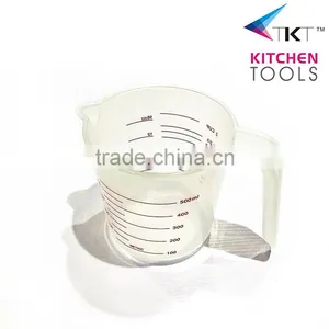 Cheap PP Plastic 1000ML/500ML/250ML Kitchen Measuring Cup, Plastic Measuring Cup thumbnail-3