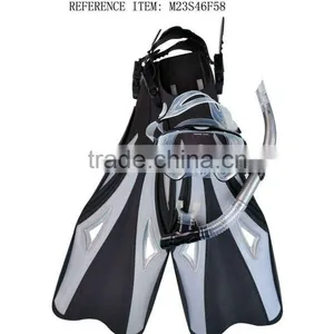 Fashion Custom Durable Scuba Diving Snorkel and Flipper Sets thumbnail-1