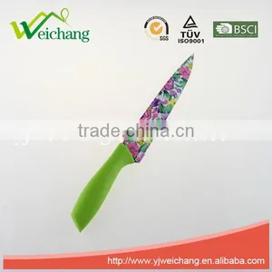 WCK609 5 Pcs Set Kitchen Knives Artwork Painting Blade PP Handle , Hot Sale thumbnail-2