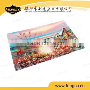Vinyl Washable Pvc Print Vinyl Placemat Dining Table Mats thumbnail-1