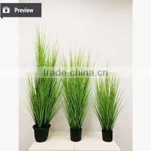 120 / 150 / 180 cm Wholesale Artificial Grass Onion Grass in Pot Artificial Pots Plants for Decoration thumbnail-5