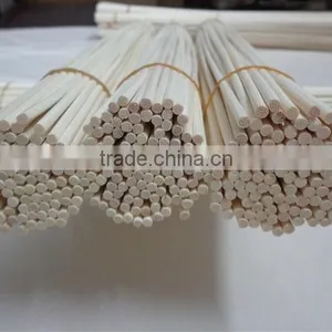 Wholesale White Color Wooden Stick Rattan Stick thumbnail-2