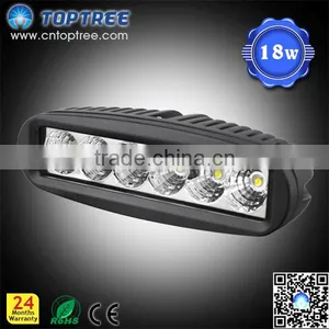 Mini 18w L.E.D Lightbars 12v 24v Spot Led Truck Work Light Ip68 thumbnail-1