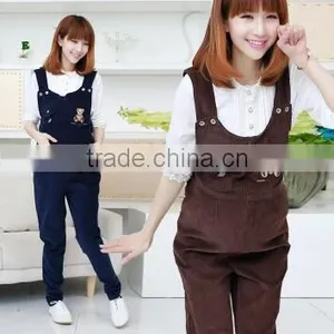 Maternity Overalls / New Korean Pregnant Women Bib/suspender Trousers/ Trousers With Braces thumbnail-1