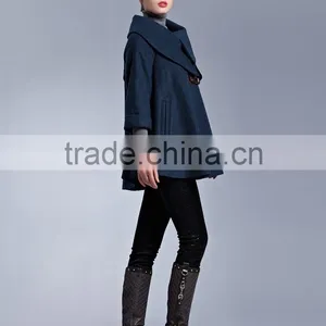 Best Selling Winter Women Cape Poncho Coats Competitive Price thumbnail-5