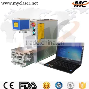 MC 110 CE New Stainless Steel Mobile Colorful Fiber Laser Marking Machine thumbnail-1