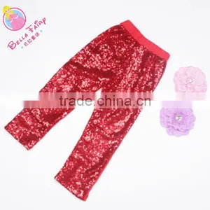Wholesale Cute Baby Shiny Sequins Petti Pants for Baby Girls thumbnail-5