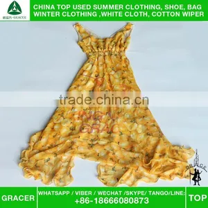 Factory Price Recycling Used Silk Dress Clothing Second Hand Used Clothing thumbnail-3