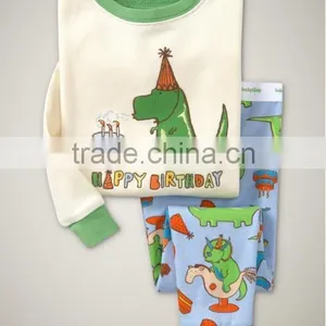 Fashion New Boys Animal Pajamas,Children 2pc Long Sleeve Sleepwear,Kids Nightgown thumbnail-1