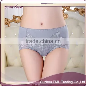Mid-waist Fashion High-end Sexy Cotton Women Lingerie Underwear New Design thumbnail-1