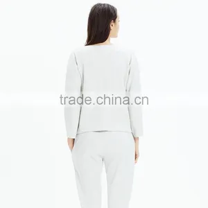 Comfortable Oem Cotton Long Sleeve Sweatshirts for Women thumbnail-3
