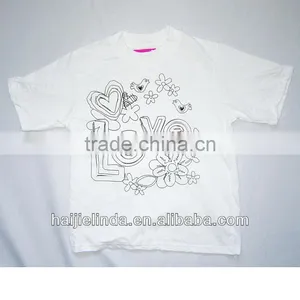 Summer Lovely Cartoon 100%cotton Children T-shirt Design thumbnail-1