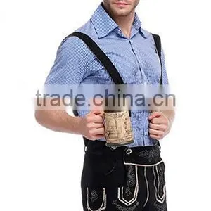 Walson Clothes Apparel Cosplay Male German Bavarian Oktoberfest Robin Hood Costume thumbnail-3