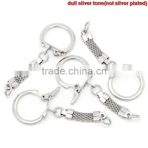 30Pcs/pack New Design Silver Tone Key Chains & Key Rings thumbnail-2