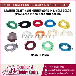 Highly Reliable Leather Craft Hunter Cord in Single Color thumbnail-1