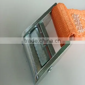 Cam Buckle Strap Webbing in Ratchet Tie Down Cam Buckle With Hooks and Rings Best Price by China Manufacturer thumbnail-3