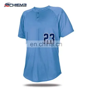 Cheap Selling Custom Stripe Baseball Jerseys Coed Softball Jerseys/uniforms thumbnail-1