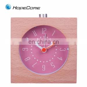For Sale Desk Wooden Clock With Snooze &Alarm With High Quality thumbnail-1