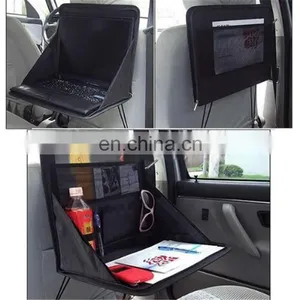 Travel Car Laptop Holder Tray Bag Mount Back Seat Auto Food Work Table Organizer thumbnail-1