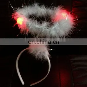 LHW-082R Halo Headband With Red LED Light thumbnail-1