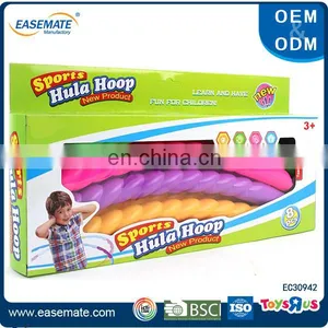 Wholesale Sport Toy Kids Plastic Colorful Hula Hoop thumbnail-1