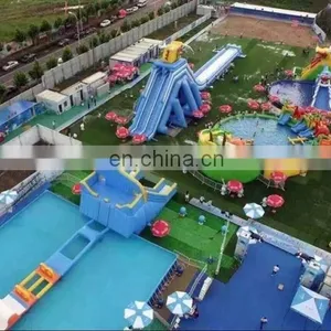 Giant Inflatable Cheap Inflatable Floating Water Park Prices thumbnail-5