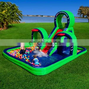 High Quality Commercial Grade Inflatable Water Slide thumbnail-1