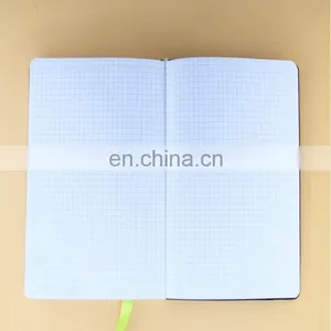 Guangzhou Factory Produced Customized Black Leather Cover Offset Paper Notebooks With Elastic Band Design thumbnail-5