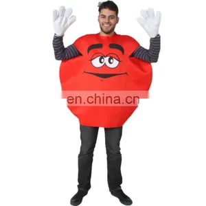 Funny Halloween Carnival Party Food Series Costume M&M's Design thumbnail-1
