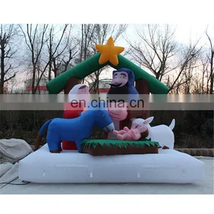 2017 Hot Sell Christmas Decoration Inflatable Goddess and Jesus Baby the Nativity Story thumbnail-2