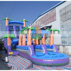 Aier Giant Inflatable Water Slide, Large 2 Lanes Inflatable Water Slide thumbnail-1